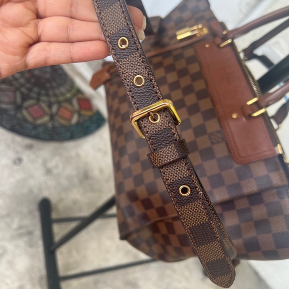 LOUIS VUITTON Damier Ebene with wallet - Picture 8 of 12